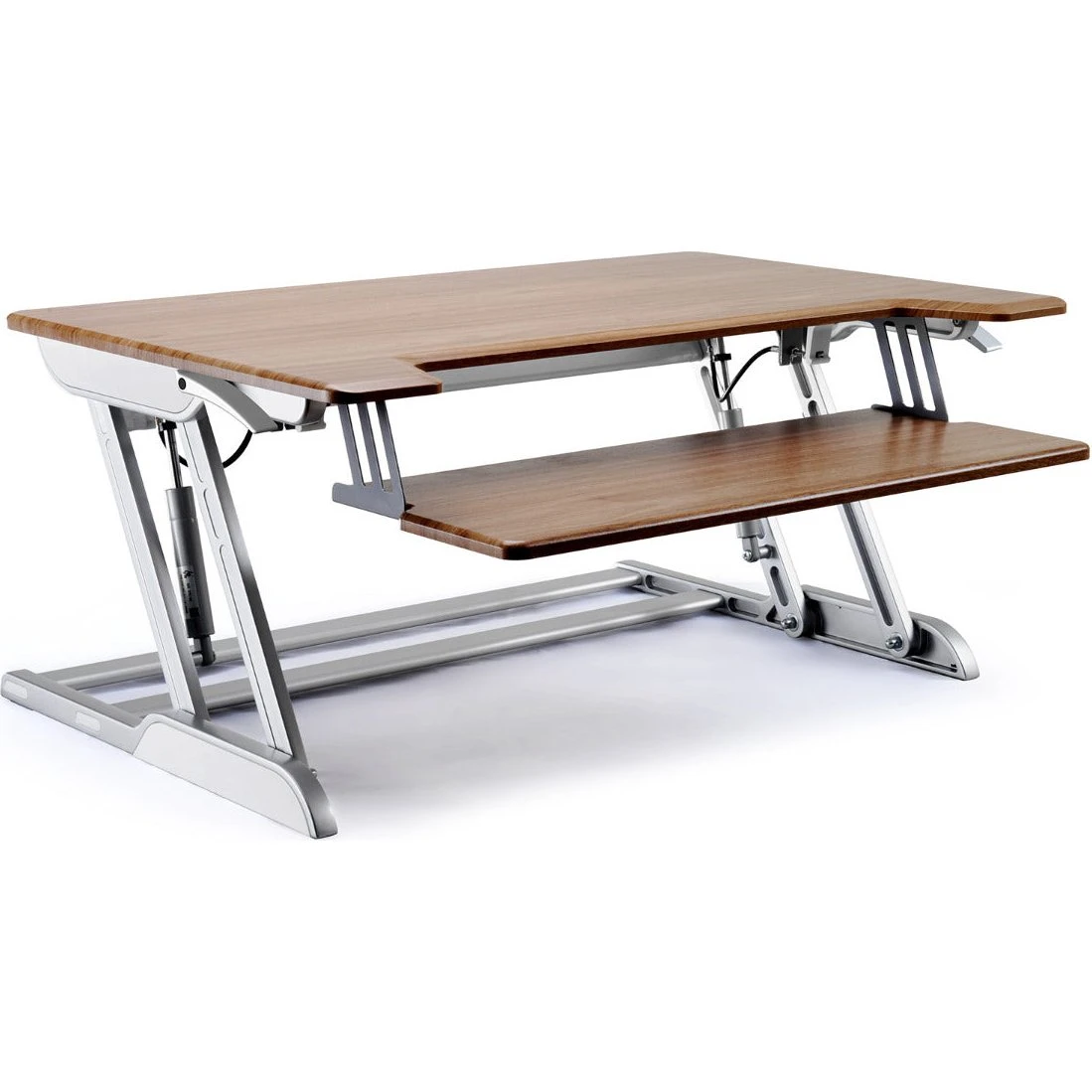 Wergon Winston Ergonomisk Hæve/Sænke Desk Riser - Mørk Brun
