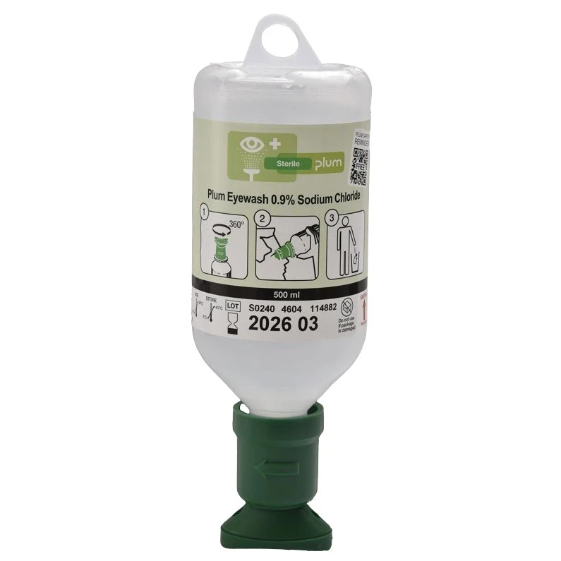 Plum øjenskyller 500 ml med øjenkop