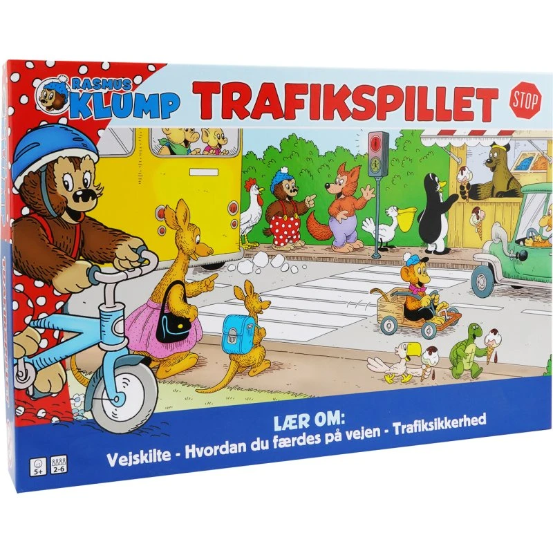 Rasmus Klump Trafikspil – Lær trafikregler