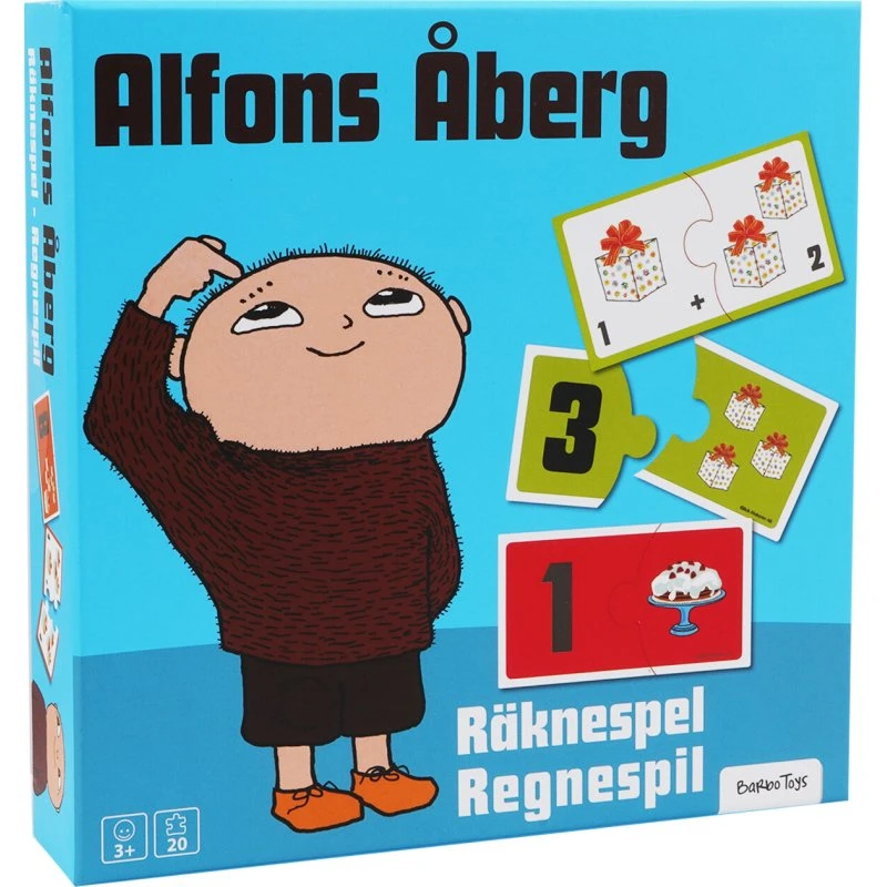 Alfons Åberg Regnespil – Læringspuslespil