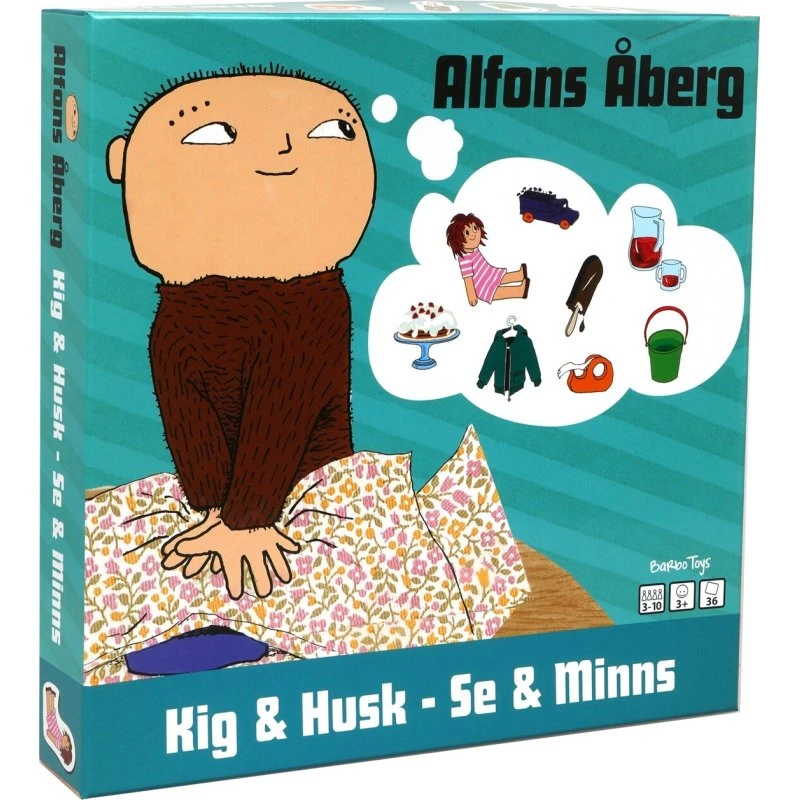 Alfons Åberg – Kig & Husk (36 brikker)