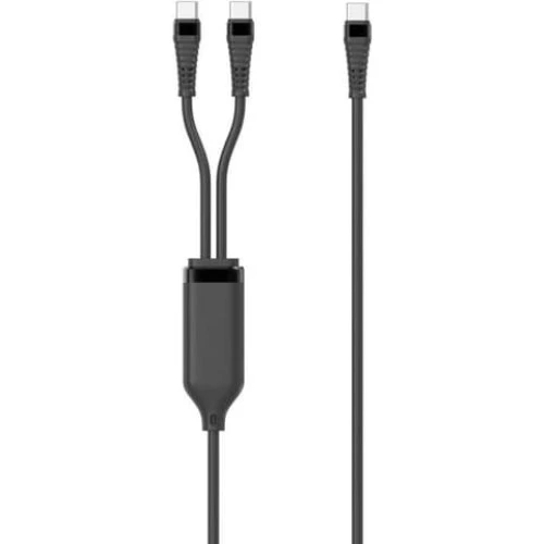 MicroConnect USB-C Splitter 1x til 2x USB-C PD100W, 1,55m