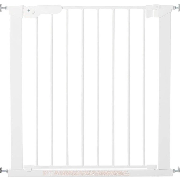 BabyDan Premier sikkerhedsgitter, hvid 73,5–79,6 cm
