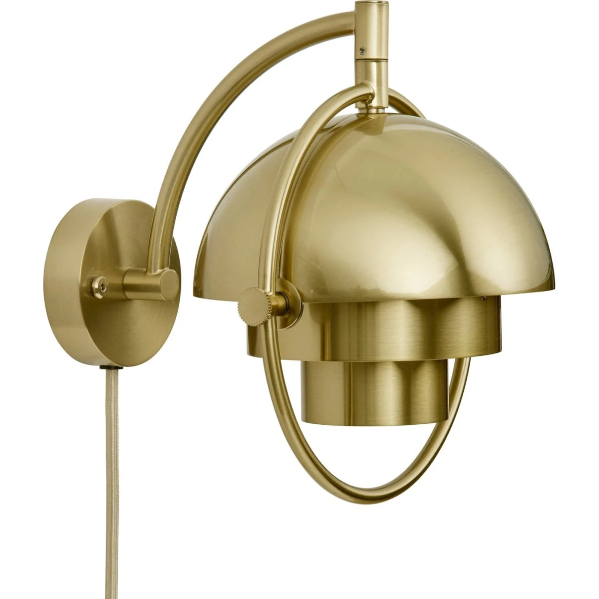 GUBI Multi-Lite Væglampe Messing G9