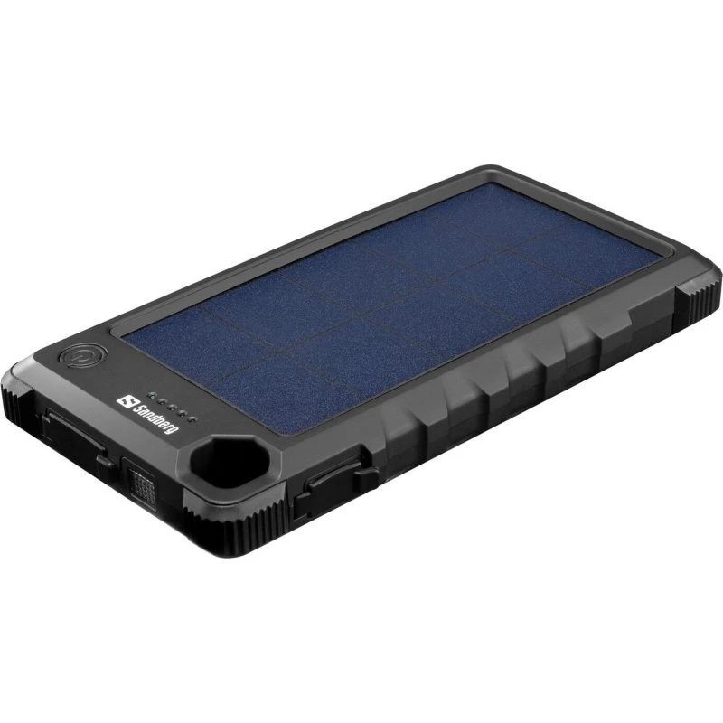Sandberg Outdoor Solar Powerbank 10000 mAh - Sort