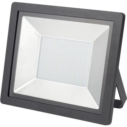 FOX Floodlight 150W 15000LM 4000K Sort IP65 med 1m kabel