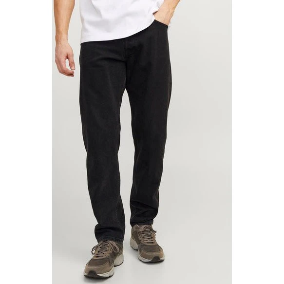 Jack & Jones Chris Relaxed Jeans - Black Denim - 34W/30L