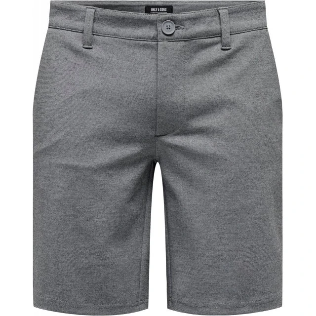 ONLY & SONS Chino Shorts i Bambus - Grå