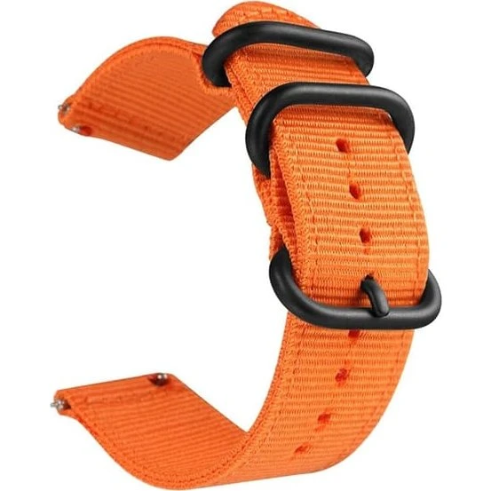 Suunto 9 Baro / Spartan Sport Wrist HR Nylon Rem - Orange 24mm