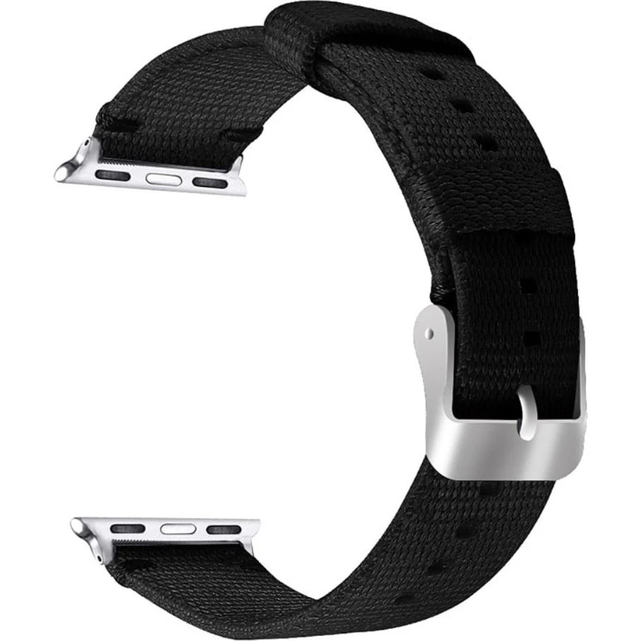 Apple Watch Nylon-urrem (41mm) - Sort