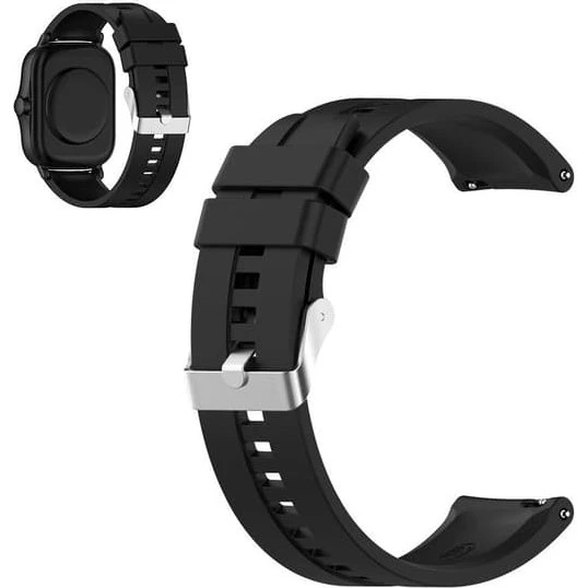 Amazfit Silikoneurrem 20 mm - Sort til GTS 2/2e/Mini