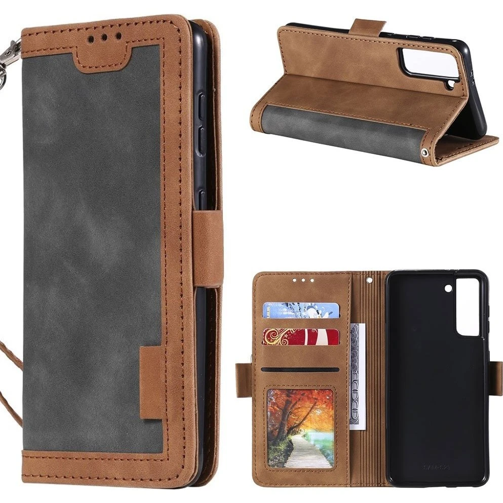 Surburbian Samsung Galaxy S21 Flip Etui - Grå