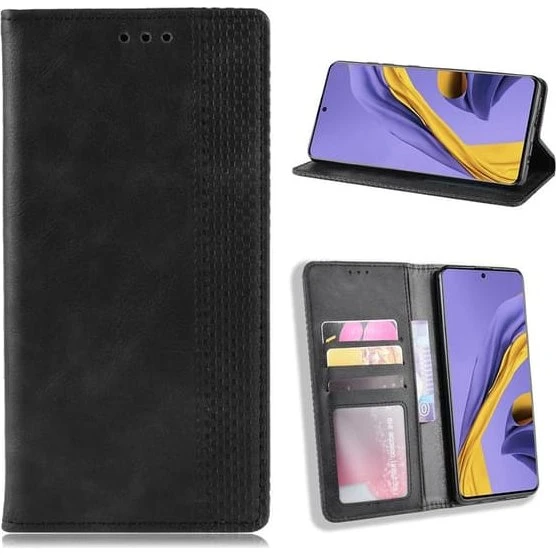 Bofink Vintage Etui til Samsung Galaxy A51 - Sort
