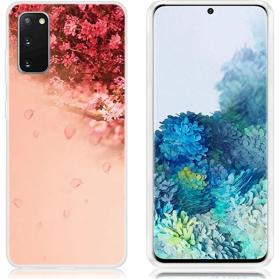 Deco Samsung Galaxy S20 Cover - Blomster