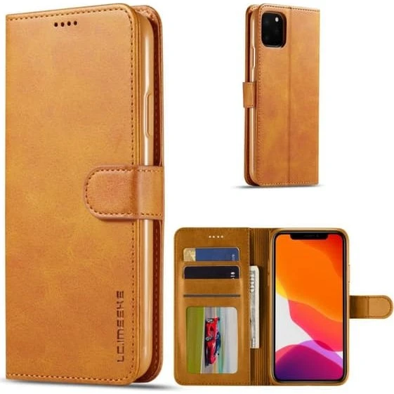 LC.IMEEKE iPhone 11 Pro Max flip etui - Brun