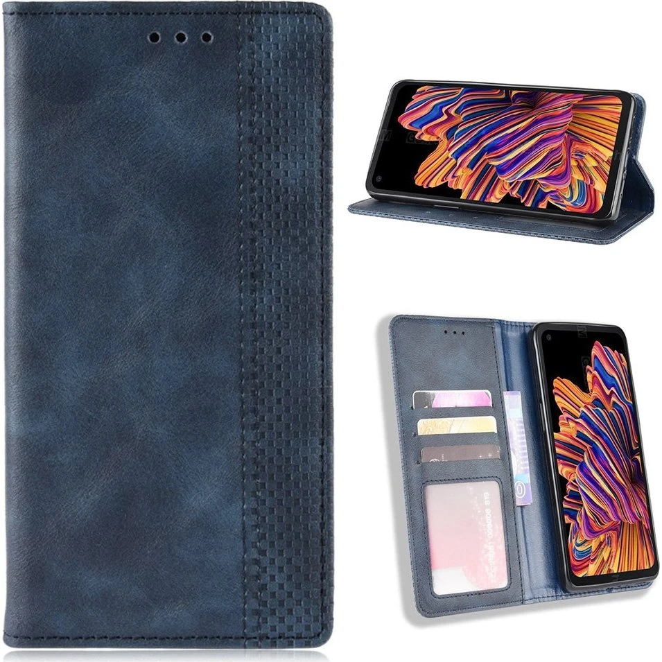 Bofink Vintage Etui til Samsung Galaxy Xcover Pro - Blå