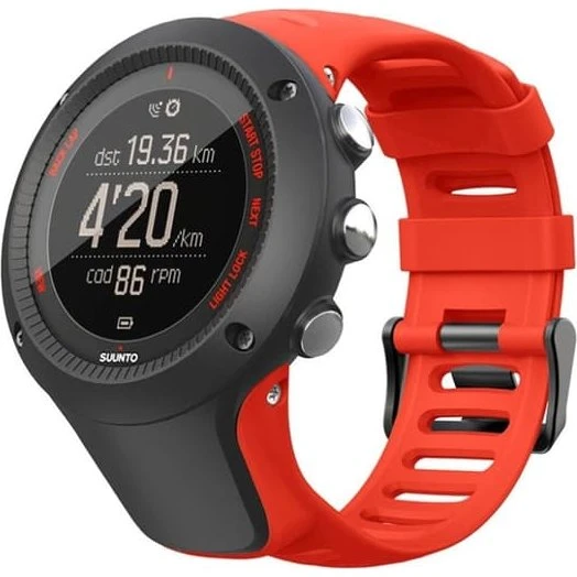 Suunto Ambit3 Silikone Rem - Vandmelon Rød