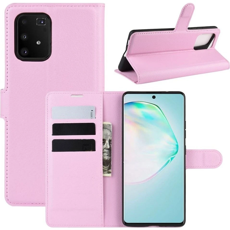 Samsung Galaxy S10 Lite Classic Etui - Lyserød
