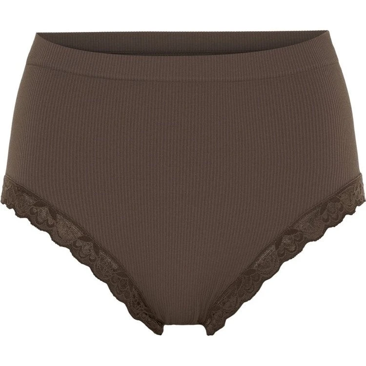 Tim & Simonsen Feline rib midi trusse m/blonde - Noce - L/XL