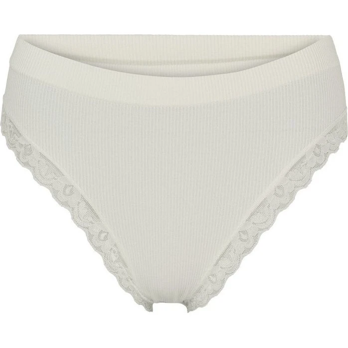 Tim & Simonsen Feline Rib Trusse m/blonde - Ivory - S/M