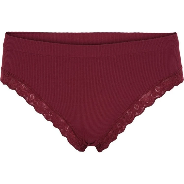Tim & Simonsen Feline Rib Trusse m/blonde - Bordo - S/M
