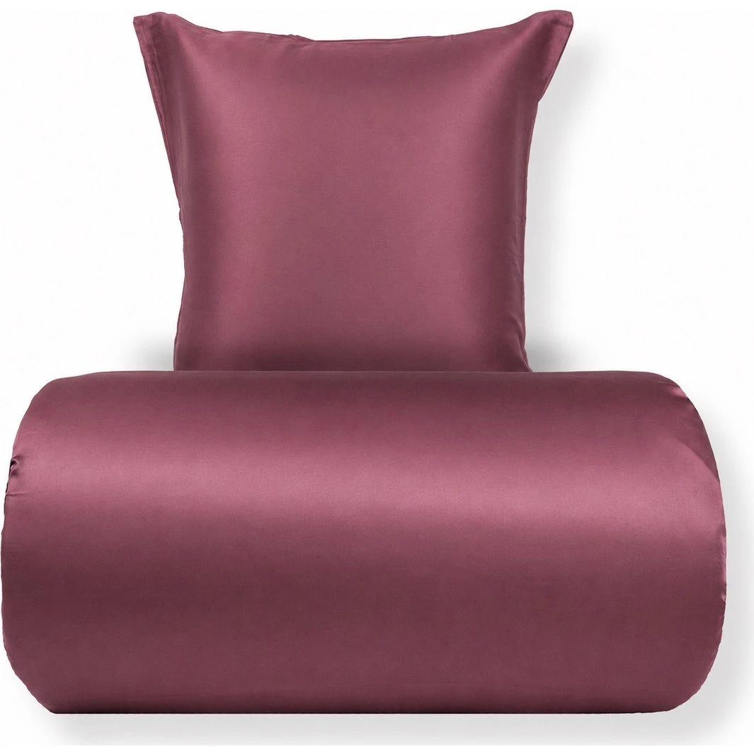 Nordstrand Home Bambus Sengetøj 200x220 cm - Bordeaux Satin