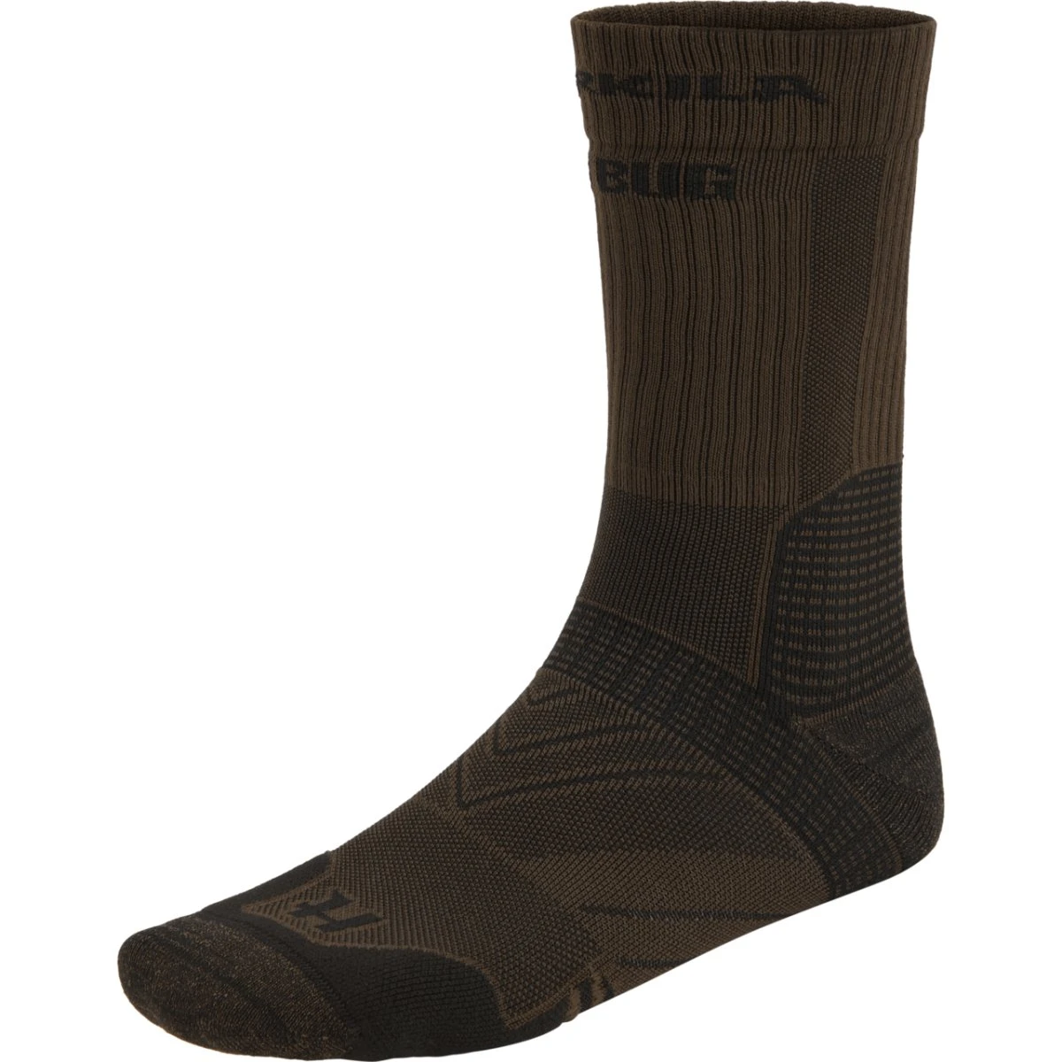 Härkila Trail Socks Dark Olive/W.Green, S