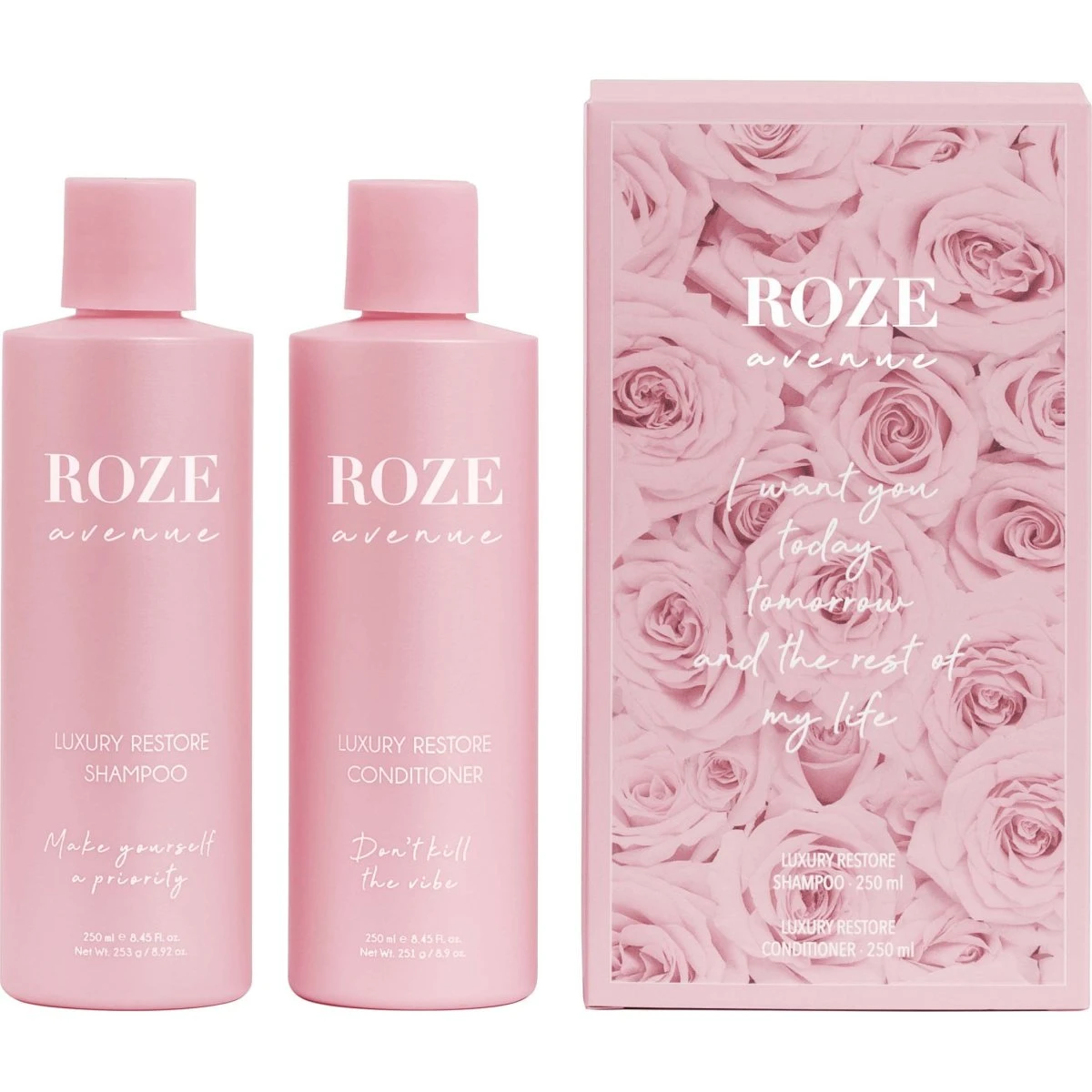 Roze Avenue Bestie Duo - Luxury Restore Shampoo & Conditioner
