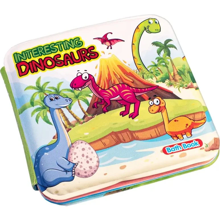 Badebog med pivelyd - Dinoer til badetid