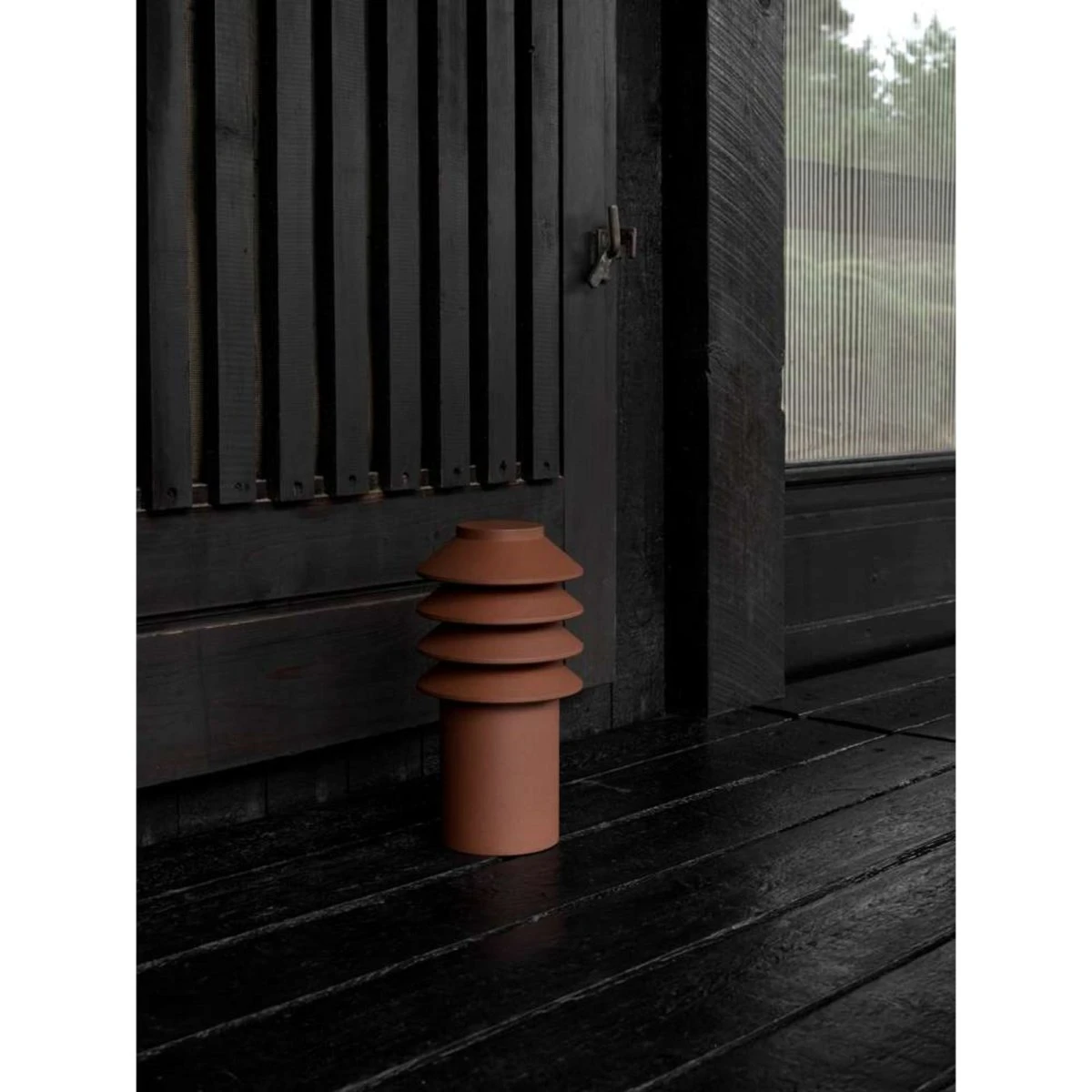 Louis Poulsen Bysted Garden 25 cm jordspyd, aluminium