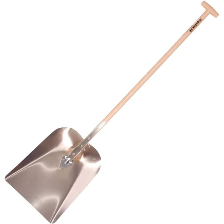 Galax grus-, korn- og sneskovl i aluminium - 132 cm