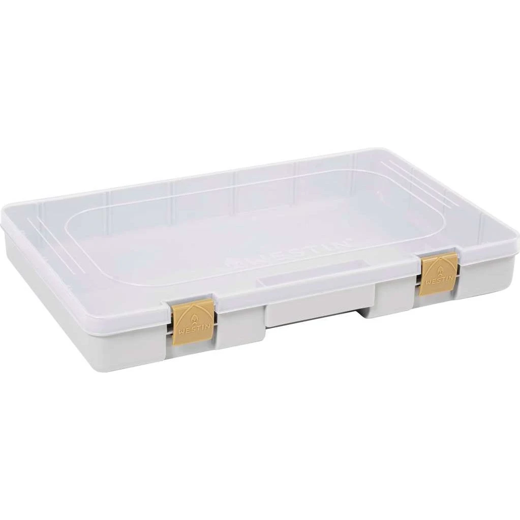 Westin W3 Game Tackle Box 36x22,5x5 cm - Grå/Klar