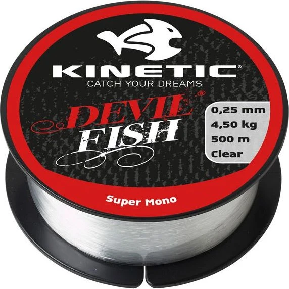 Kinetic Devilfish Super Mono Clear 0,40mm 330m