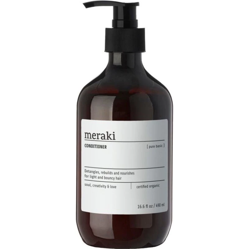 Meraki Pure Basic Balsam 490 ml - Parfumefri & Økologisk