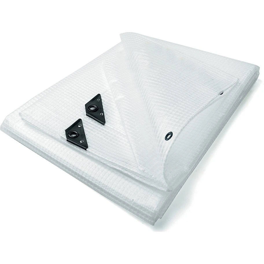 Stacoflex Armeret Presenning 4x8 m med Polycarbonat-ringe