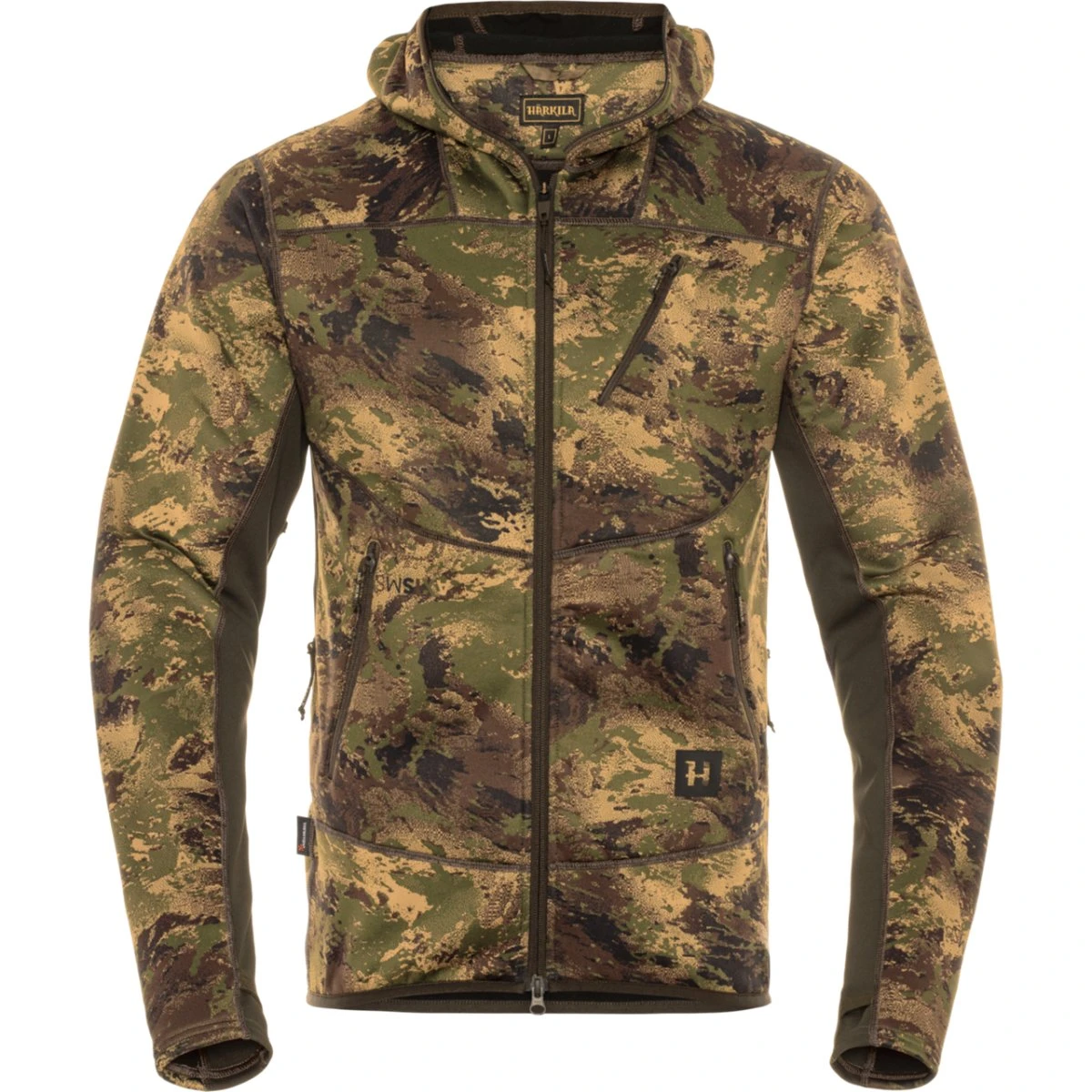 Härkila Deer Stalker Camo Fleece - Forest Green, XL