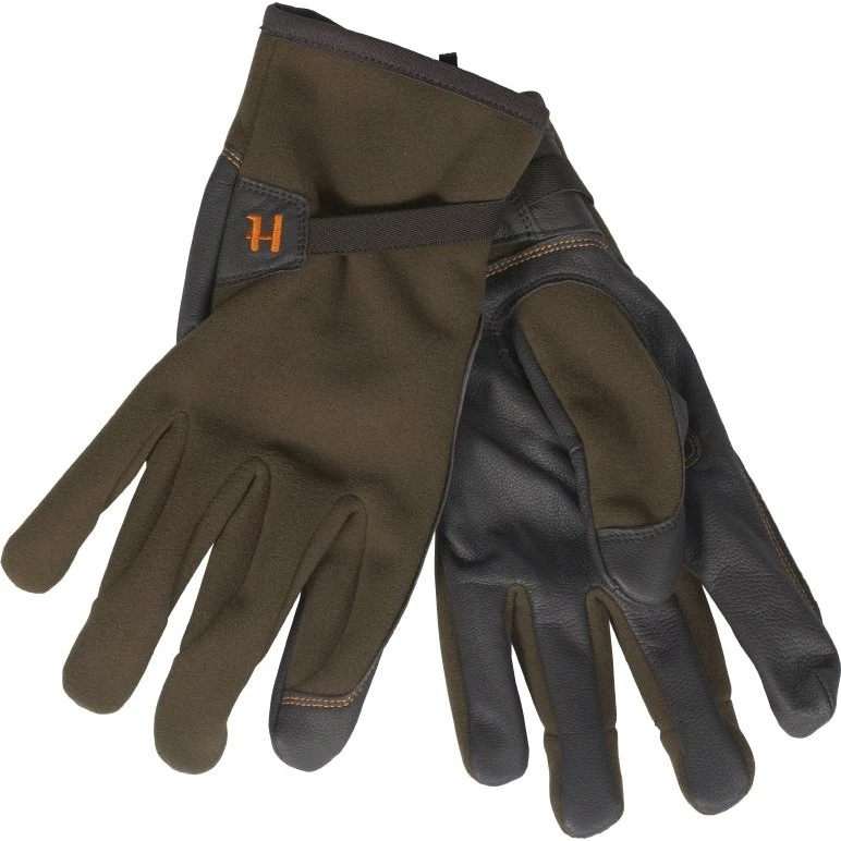 Härkila Wildboar Pro Handske - M - Willow Green/Shadow Brown
