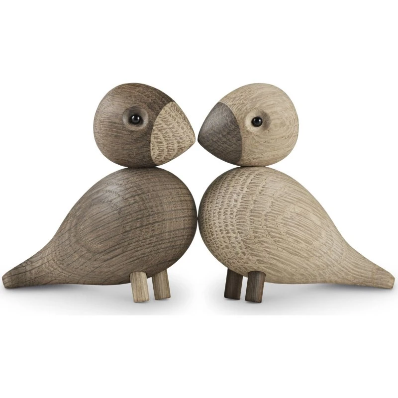 Kay Bojesen Turtelduer i træ (par)