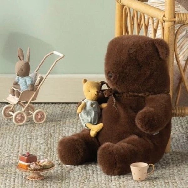 Maileg Brun Plys Bamse - 24 cm