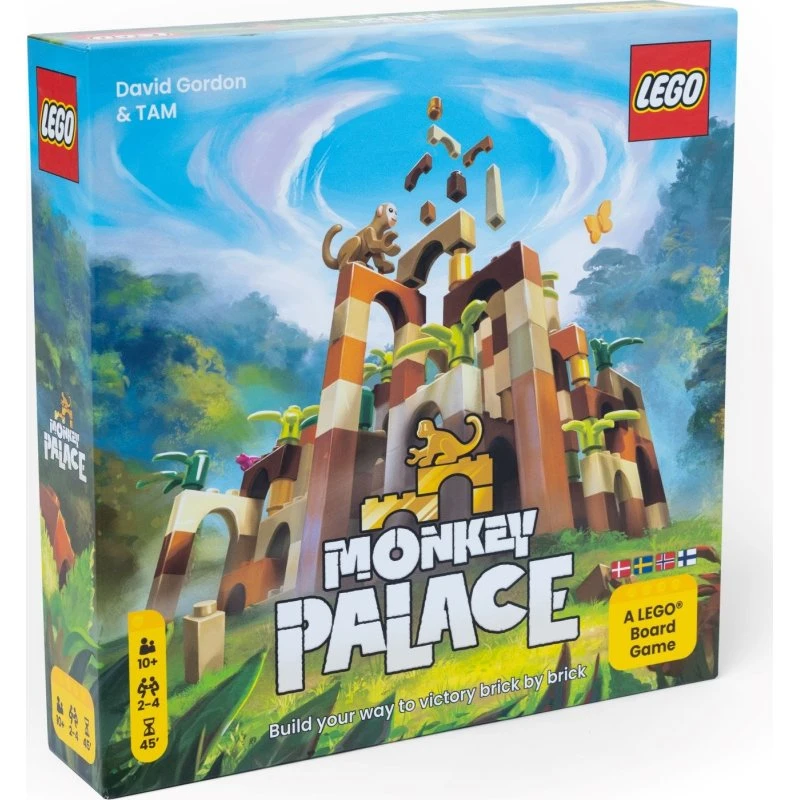 LEGO Monkey Palace brætspil – strategi og byggeri (10+)