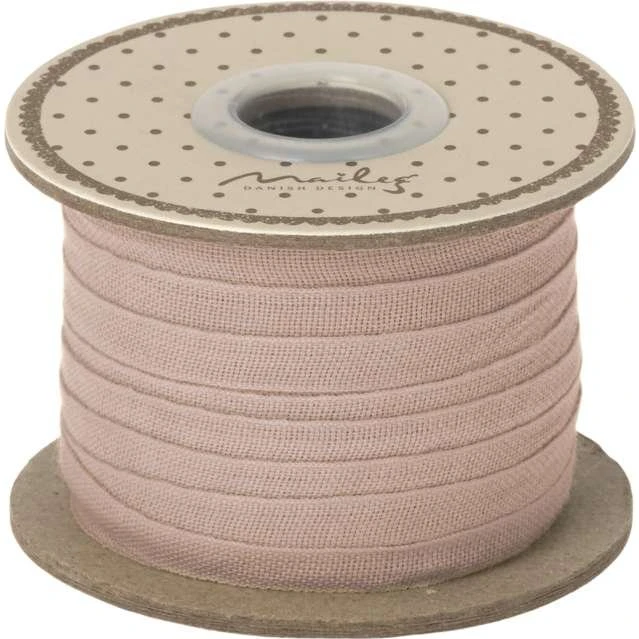 Maileg Gavebånd Pudder Rosa - 6mm x 25m