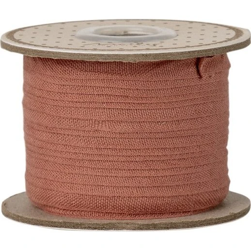 Maileg Koral gavebånd - 6 mm x 25 m