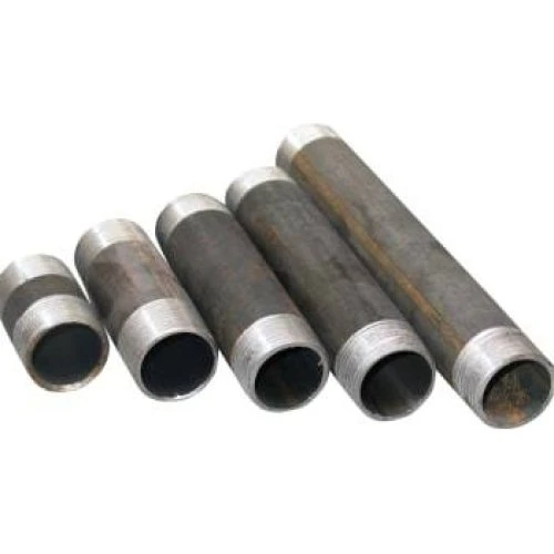 3/8 x 150 mm Sort nippelrør til centralvarme og industri