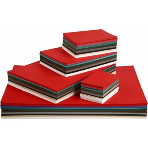 Colortime Julekarton 180g - 1800 ark i assorterede størrelser