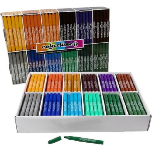 Colortime Tusch 5 mm Suppleringsfarver - 288 stk.