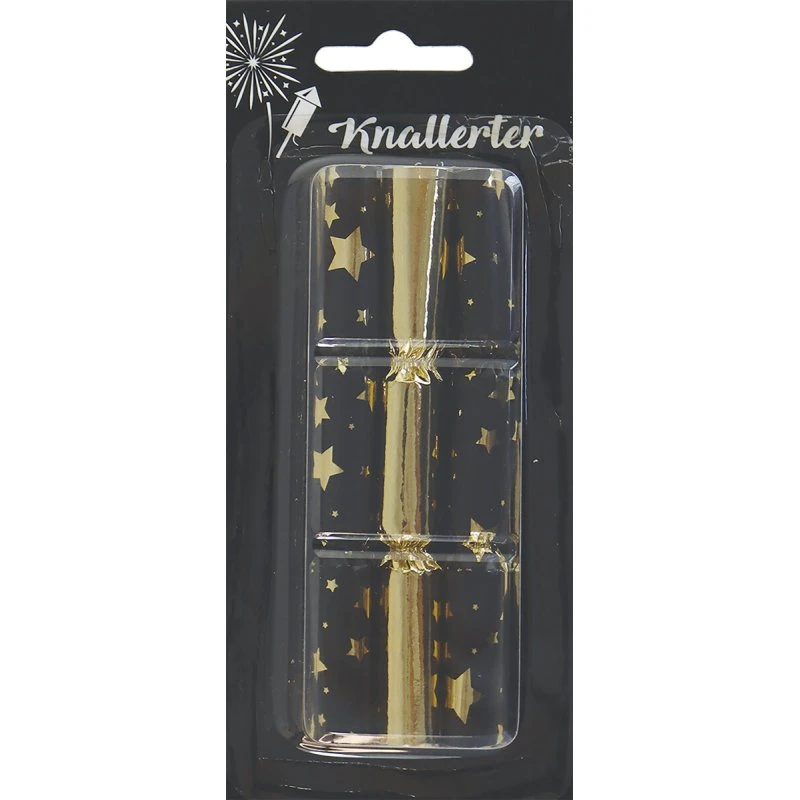 SCANSEASON Knallerter 11 cm – Guld/Sølv