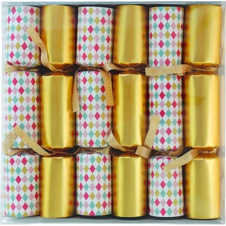 Scanseason Knallerter 20 cm, 6 stk – Guld/Tern