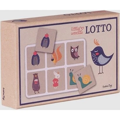 Little Woodies Bingo Lotto – Billedlotteri for børn 3+