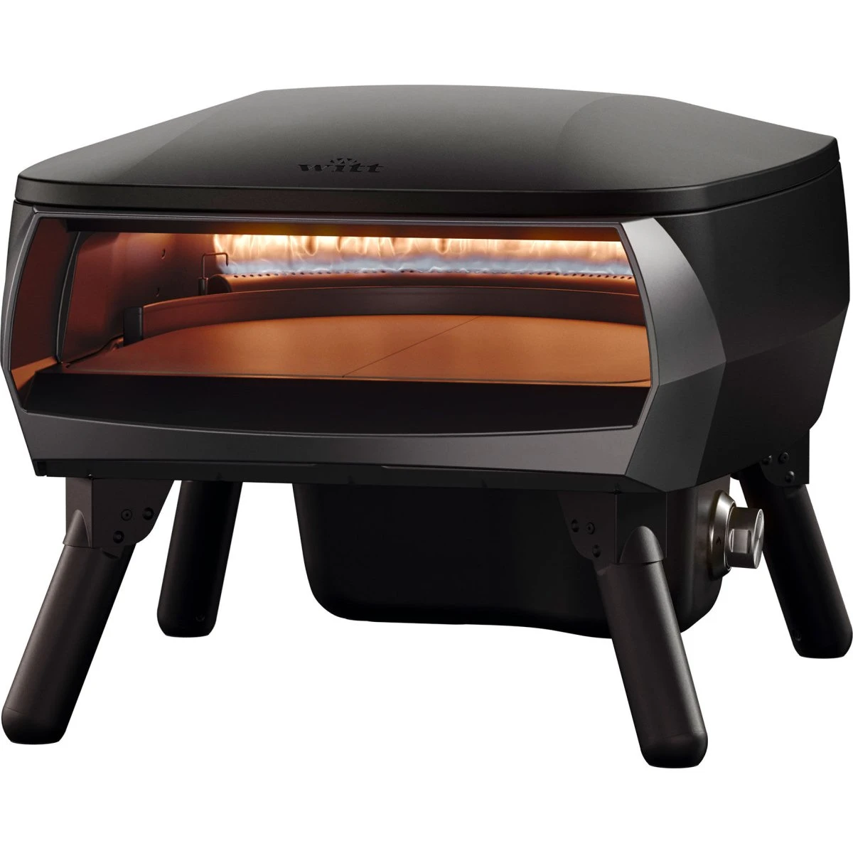 Witt Fermo 14" Pizzaovn, Sort