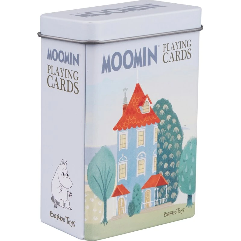 Barbo Toys Mumi spillekort - Hus (klassisk kortspil)